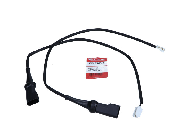QUICK BRAKE WS 0366 A — Styk ostrzegawczy, zużycie okładzin hamulcowych